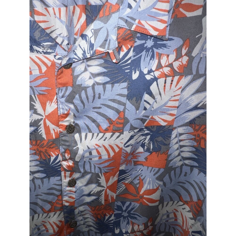 Island Passport Hawaiian Shirt Mens 3XLT Button Front Rayon Resort Vacation New - Picture 6 of 9